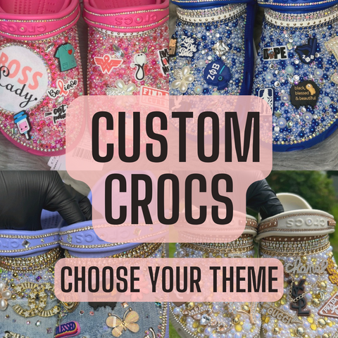 AKA Theme Custom Crocs