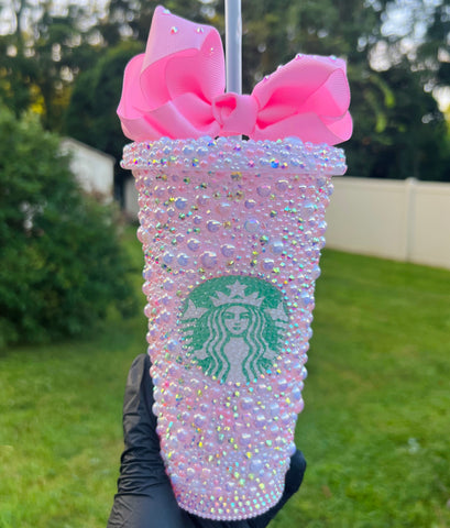 Light Pink Bling Cup