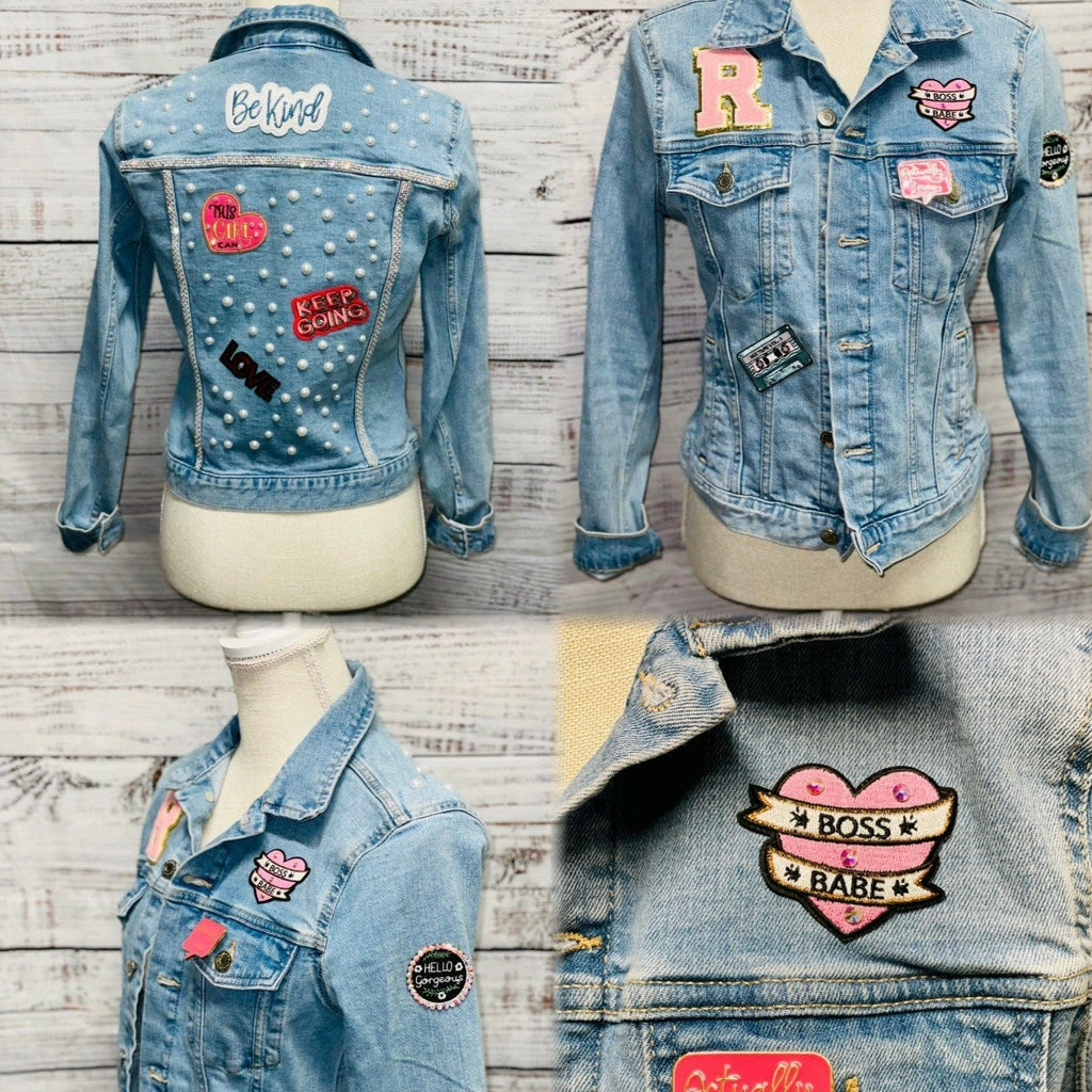Colorful Patch Jacket